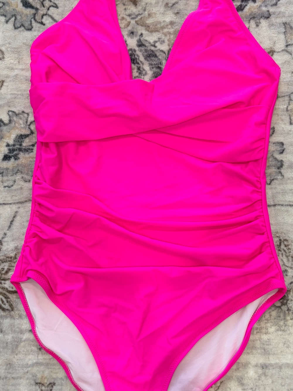 ' Hot Pink One-Piece Swimsuit - Classic Cute Swim
